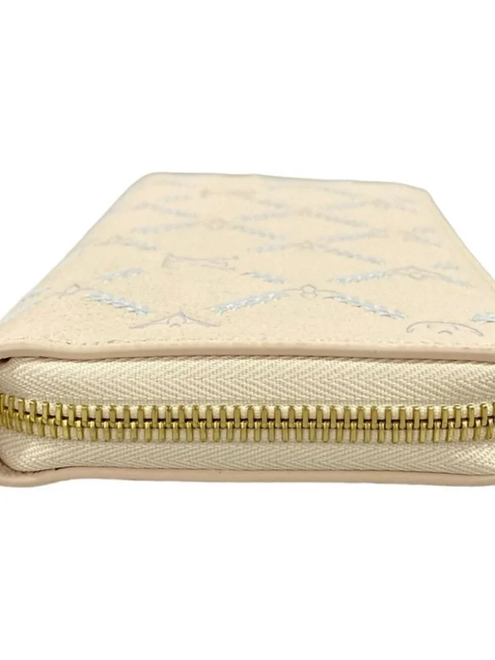 LOUIS VUITTON Zippy Wallet Quartz Couture RFID : confirmed Long Wallet